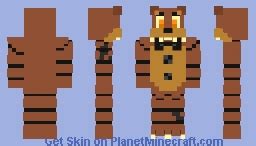 FNaF World Nightmare Freddy Minecraft Skin