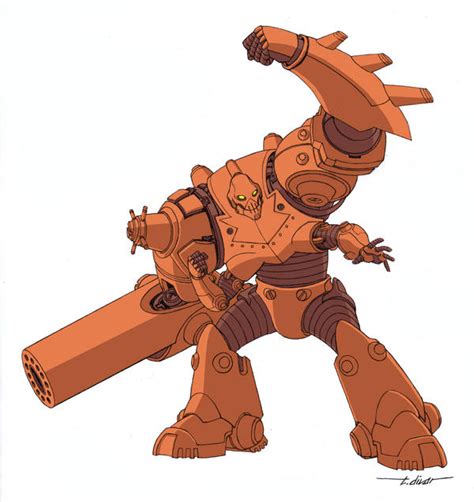 Robot from Invincible Handbook by warp-zero on DeviantArt