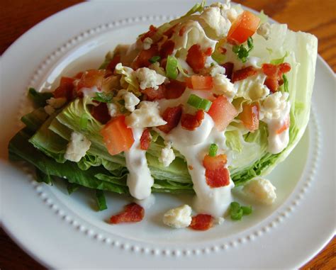 Wedge Salad with Homemade Blue Cheese Dressing | Cooking Mamas