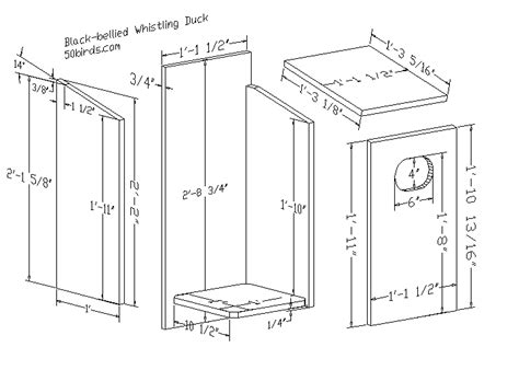 Wood Duck Box Plans Pdf - House Design Ideas