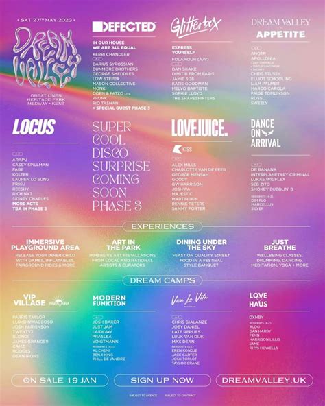 UK's Dream Valley festival reveal more artists for 2023 edition