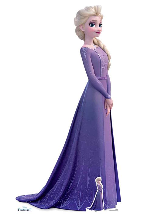 Anna Cream Dress from Frozen 2 Official Disney Cardboard Cutout