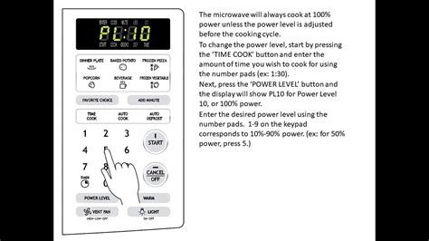 How To Set the Power Level for Magic Chef Over-the-Range Microwaves ...