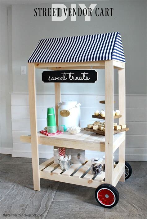 DIY Kids Street Vendor Cart - Jaime Costiglio