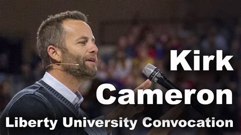 Kirk Cameron - Liberty University Convocation - YouTube