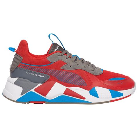 PUMA Leather Rs-x Running Shoes in Red for Men - Save 5% - Lyst