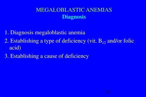 PPT - MEGALOBLASTIC ANEMIA PowerPoint Presentation, free download - ID ...