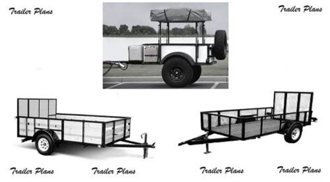 Sell (3)Trailer Plans 4x6 Off Road - 6x12 Utility - 5x10 Utility ...