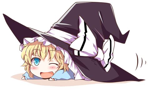 chibi kirisame_marisa touhou transparent vector : r/konachan