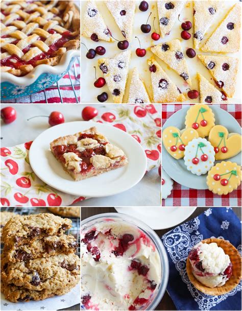 10 Cherry Desserts using fresh, frozen, and even canned cherries | Bake ...