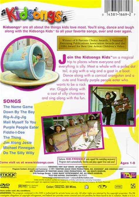 Kidsongs: Very Silly Songs (DVD 1991) | DVD Empire