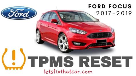 How to Fix a Low Tire Pressure Light on Your Ford Focus - Tire Pressure ...