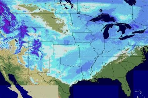 USA has Most Snow Coverage Since Records Began