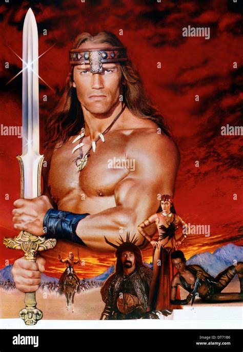 MOVIE POSTER CONAN THE DESTROYER (1984 Stock Photo: 66537610 - Alamy