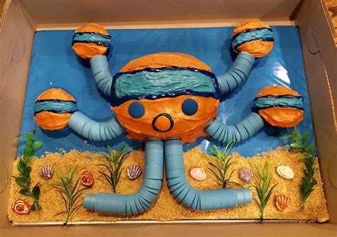 Octopod cake | Octonauts birthday, Octonauts birthday party, Family ...