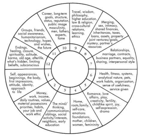 The 12 Houses of the Zodiac, Defined | Learn astrology, Astrology chart ...