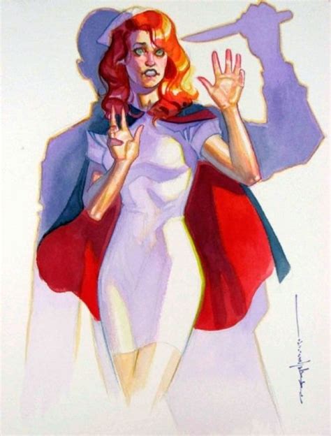 Night Nurse by Brian Stelfreeze | Nurse art, Comic art, Comic books art