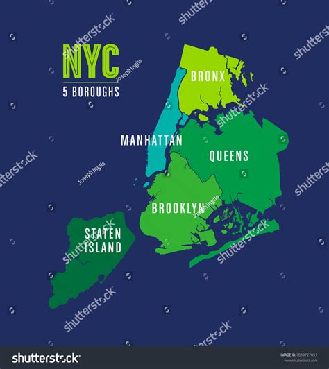 New York Boroughs Map Hi-res Stock Photography And Images, 55% OFF