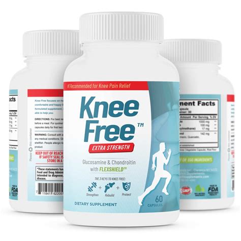 Knee Free – Extra Strength, Focused Formula for Knee Pain Relief – 60 ...