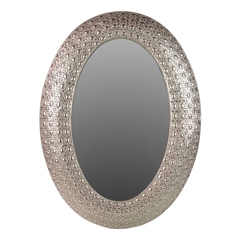 Truly Precio'S & Magnificent Oval Shaped Metal Mirror W/ Stunning ...