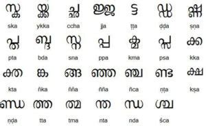 Malayalam Alphabets & Words | Kerala | Kerala