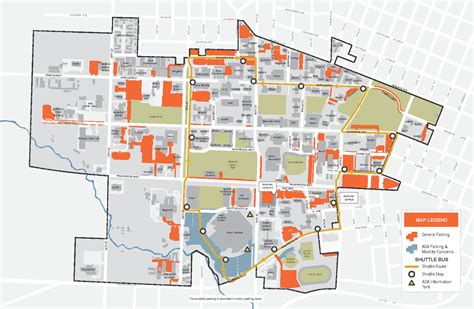 Parking & Shuttle Map | Commencement | Oregon State University