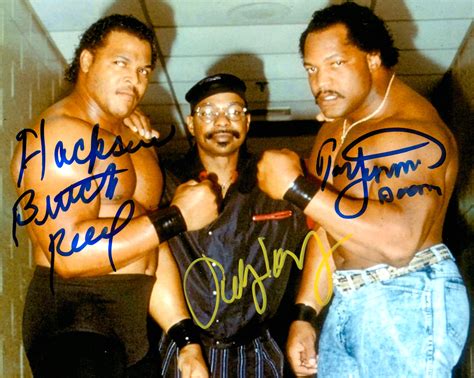 Doom - Ron Simmons, Butch Reed & Teddy Long triple signed 8x10 Photo ...