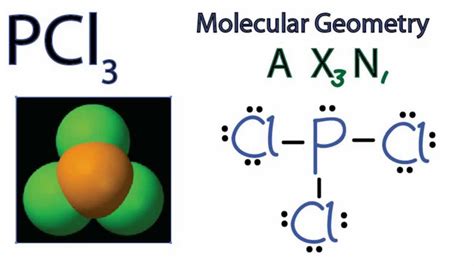 Pcl3 Electron Geometry And Molecular Geometry - Drawing Easy