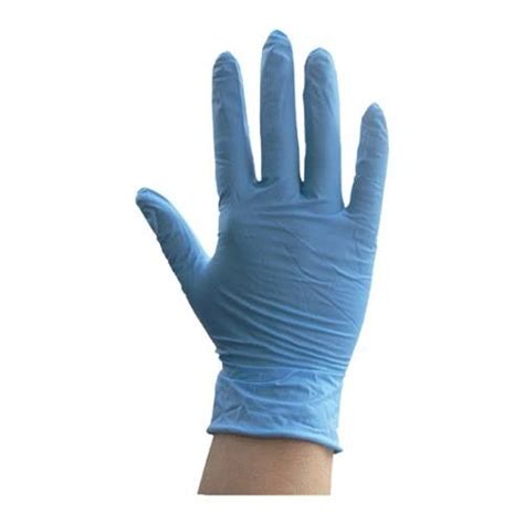 Large Blue Nitrile Gloves - Powder Free, 100 Count | PPE Supplies ...