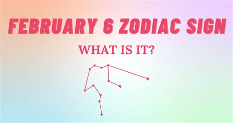 February 6 Zodiac Sign Explained | So Syncd