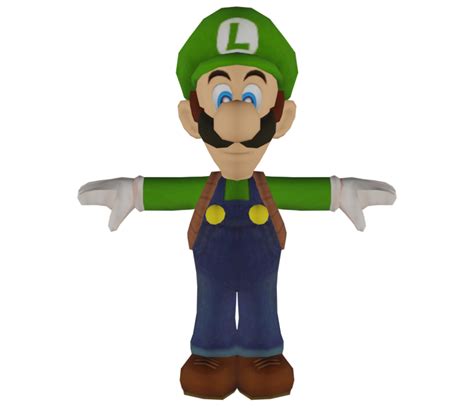 GameCube - Luigi's Mansion - Luigi - The Models Resource