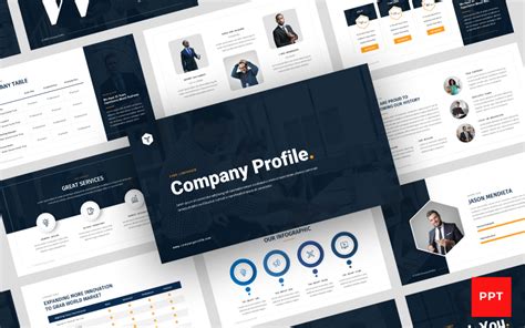 Company Profile Powerpoint Template Company Profile