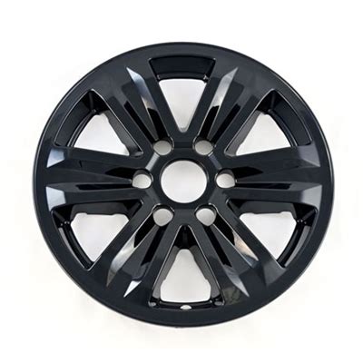 Ford F150 Gloss Black Wheel Covers, 2015, 2016, 2017, 2018, 2019, 2020 ...