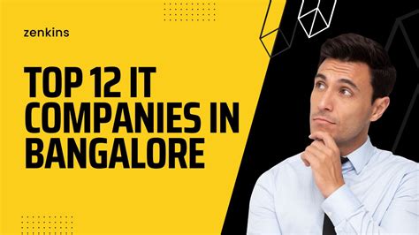 Top 12 IT Companies In Bangalore | Zenkins