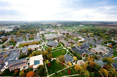 Indiana Wesleyan University aerial image. Such a beautiful campus right ...