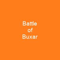 Battle of Buxar - Shortpedia - condensed info