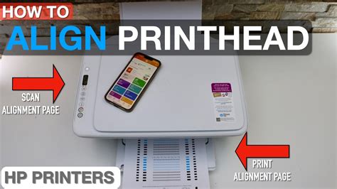 HP Printer Align Printhead - Print & Scan Alignment Page. - YouTube