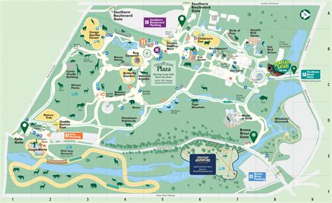 Central Florida Zoo Map - Printable Maps