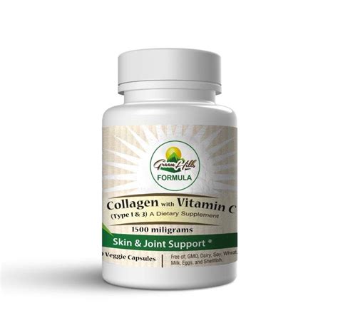 Collagen / Vitamin C 1500mg - 90 v/caps – Green Hills Natural Foods