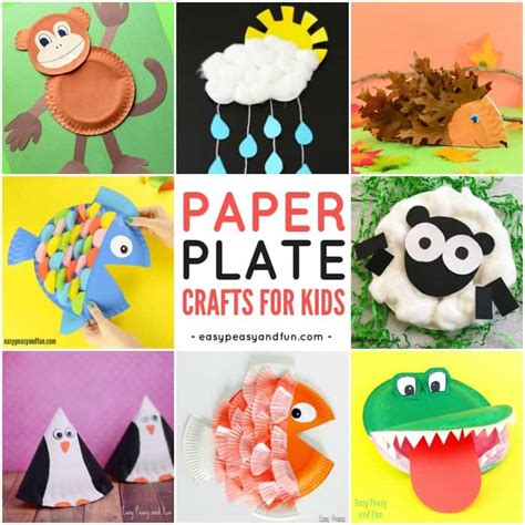 Paper Plate Crafts - Easy Peasy and Fun