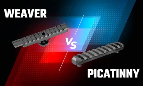 Weaver Vs. Picatinny: The Evolution Of The Fixed Rail Mounting System ...