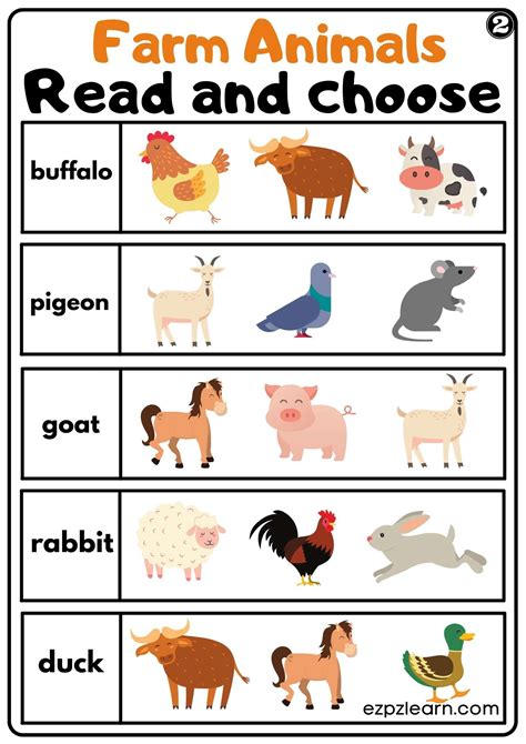 Worksheet: Farm Animals - Write the Number (preschool/primary ...