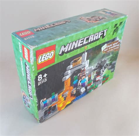 LEGO Minecraft 21113 The Cave Set - New & Sealed 673419222242 | eBay