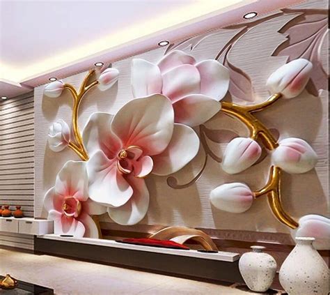 3d wallpaper living room – Artofit