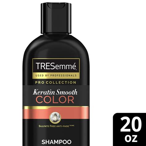 TRESemmé Keratin Smooth Color Shampoo for Color Lock and Gloss For ...