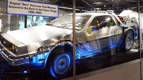 Back To The Future Original Hero DeLorean Time Machine Car & Concept ...