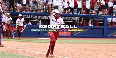 The Preseason D100 Player Rankings: The Top Players in College Softball ...