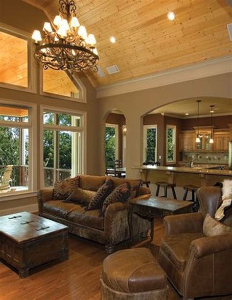 30+ Ceiling Beam Ideas For Living Room - DECOOMO