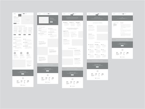 Website Wireframe Template Figma