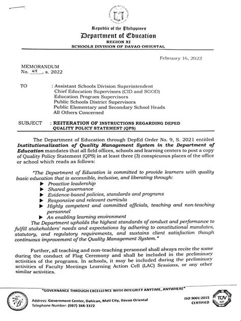 Memorandum 48,... - DepEd Schools Division of Davao Oriental